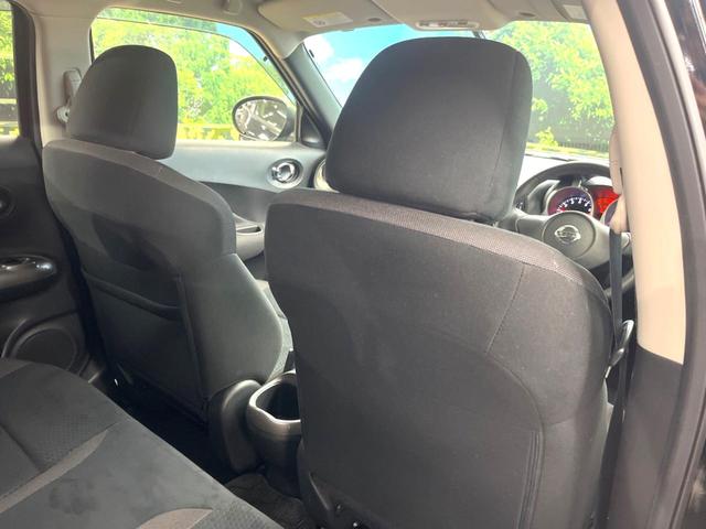 ジューク 15RX タイプV carrozzeriaSDナビ 禁煙車 ETC オートライト オートエアコン Bluetooth CD DVD再生 革巻きステアリング フルセグ 16インチスチールホイール(36枚目)