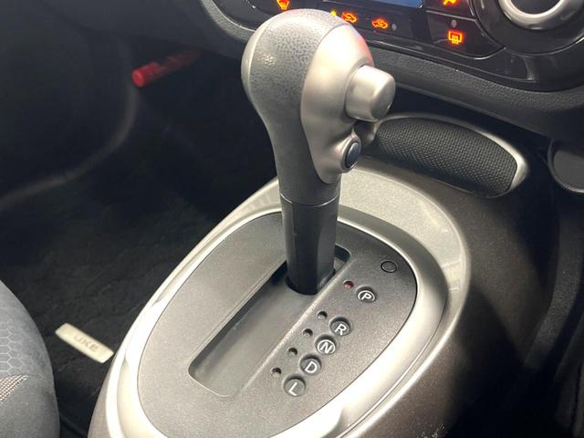 ジューク 15RX タイプV carrozzeriaSDナビ 禁煙車 ETC オートライト オートエアコン Bluetooth CD DVD再生 革巻きステアリング フルセグ 16インチスチールホイール(42枚目)