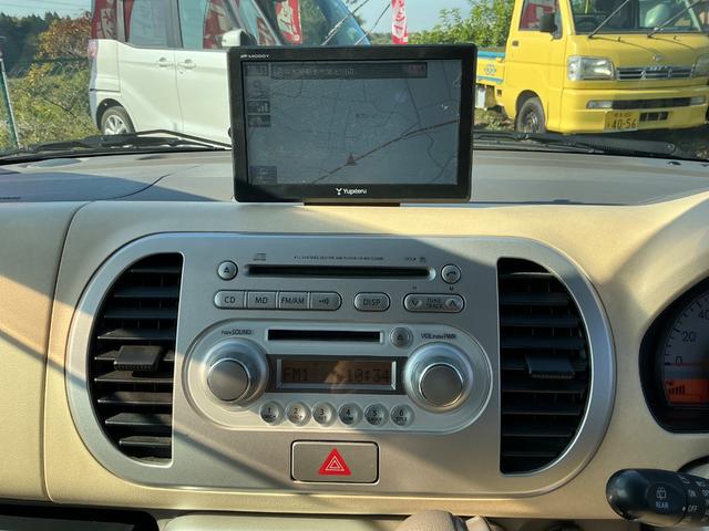 ＭＲワゴン Ｘ　フル装備　タイミングチェーン車　禁煙車　ポータブルナビ　スマートキー　衝突安全ボディー　盗難防止システム　ベンチシート　フルフラット（14枚目）