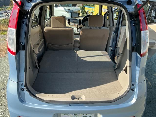 ＭＲワゴン Ｘ　フル装備　タイミングチェーン車　禁煙車　ポータブルナビ　スマートキー　衝突安全ボディー　盗難防止システム　ベンチシート　フルフラット（24枚目）
