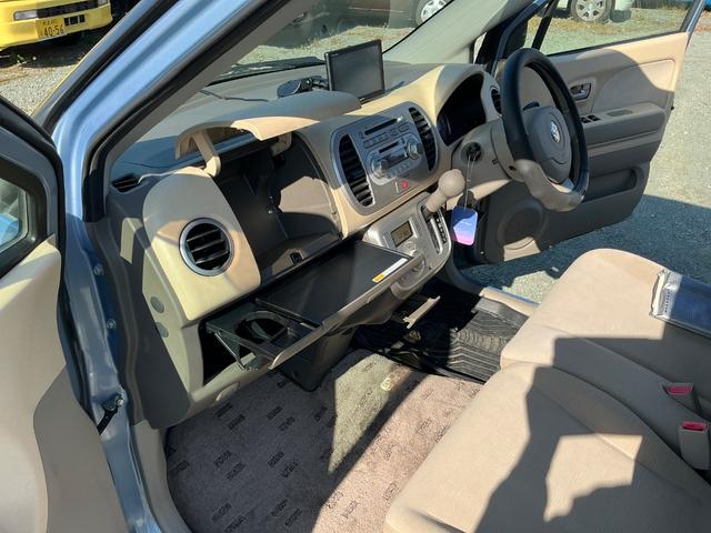 ＭＲワゴン Ｘ　フル装備　タイミングチェーン車　禁煙車　ポータブルナビ　スマートキー　衝突安全ボディー　盗難防止システム　ベンチシート　フルフラット（32枚目）