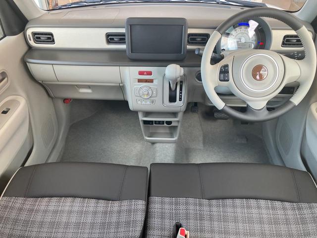 アルトラパンＬＣ ハイブリッドＬ　届出済未使用車　１０キロ　衝突被害軽減ブレーキ　クリアランスソナー　ＵＳＢソケット　シートヒーター　ステアリングスイッチ　ＨＩＤヘッドライト　プッシュスタート　スマートキー　電動格納ミラー　記録簿（31枚目）