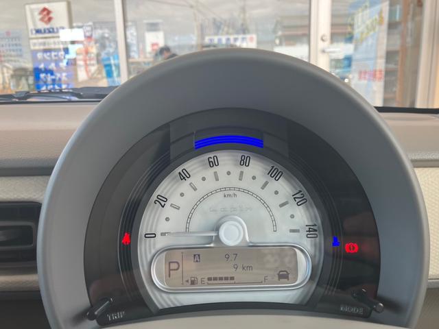 アルトラパンＬＣ ハイブリッドＬ　届出済未使用車　１０キロ　衝突被害軽減ブレーキ　クリアランスソナー　ＵＳＢソケット　シートヒーター　ステアリングスイッチ　ＨＩＤヘッドライト　プッシュスタート　スマートキー　電動格納ミラー　記録簿（35枚目）