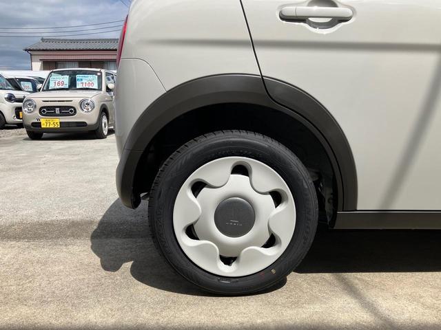 アルトラパンＬＣ ハイブリッドＬ　届出済未使用車　１０キロ　衝突被害軽減ブレーキ　クリアランスソナー　ＵＳＢソケット　シートヒーター　ステアリングスイッチ　ＨＩＤヘッドライト　プッシュスタート　スマートキー　電動格納ミラー　記録簿（45枚目）