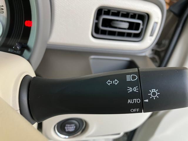 アルトラパン ハイブリッドＬ　届出済未使用車　１０キロ　衝突被害軽減ブレーキ　クリアランスソナー　ＵＳＢソケット　シートヒーター　ステアリングスイッチ　ＨＩＤヘッドライト　プッシュスタート　スマートキー　電動格納ミラー　記録簿（37枚目）