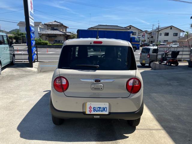 アルトラパンＬＣ Ｌ　届出済未使用車　１０キロ　衝突被害軽減ブレーキ　クリアランスソナー　ＵＳＢソケット　シートヒーター　ステアリングスイッチ　ＨＩＤヘッドライト　プッシュスタート　スマートキー　電動格納ミラー　記録簿（15枚目）