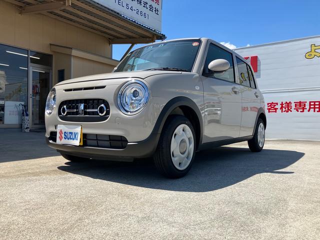 アルトラパンＬＣ Ｌ　届出済未使用車　１０キロ　衝突被害軽減ブレーキ　クリアランスソナー　ＵＳＢソケット　シートヒーター　ステアリングスイッチ　ＨＩＤヘッドライト　プッシュスタート　スマートキー　電動格納ミラー　記録簿（20枚目）