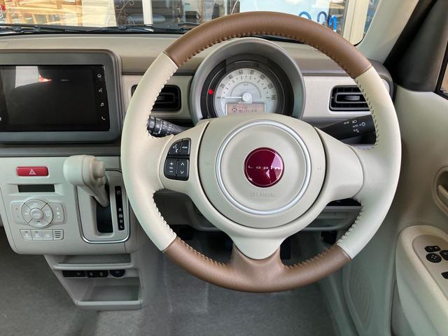 アルトラパンＬＣ Ｌ　届出済未使用車　１０キロ　衝突被害軽減ブレーキ　クリアランスソナー　ＵＳＢソケット　シートヒーター　ステアリングスイッチ　ＨＩＤヘッドライト　プッシュスタート　スマートキー　電動格納ミラー　記録簿（29枚目）