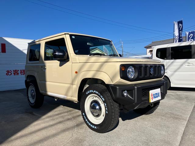 ジムニー ＸＣ　届出済未使用車　衝突被害軽減ブレーキ　ナビ　バックカメラ　Ｂｌｕｅｔｏｏｔｈ　ドラレコ前後　ＥＴＣ　クリアランスソナー　ＬＥＤライト　パートタイム４ＷＤ　シートヒータ　オートクルーズ（4枚目）