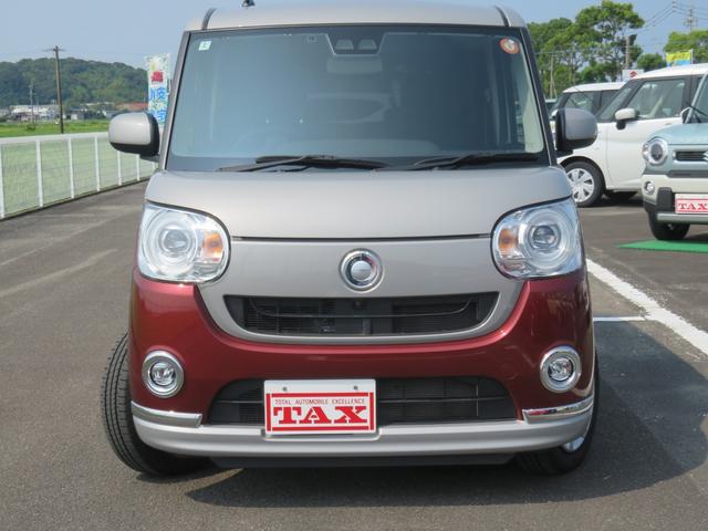 ムーヴキャンバス Ｇブラックインテリアリミテッド　ＳＡＩＩＩ　・ナビ・フルセグＴＶ・ＣＤ・ＤＶＤ・Ｂｌｕｅｔｏｏｔｈ・両側電動スライド・全方位カメラ・禁煙車・ＥＴＣ（3枚目）