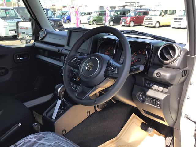 ジムニー ＸＣ　７型ナビ（フルセグ・Ｂｌｕｅｔｏｏｔｈ・ＣＤ・ＤＶＤ）・リアカメラ・ＥＴＣ・前ドラレコ・マット・バイザー・ボディーコーティング・保証書（19枚目）