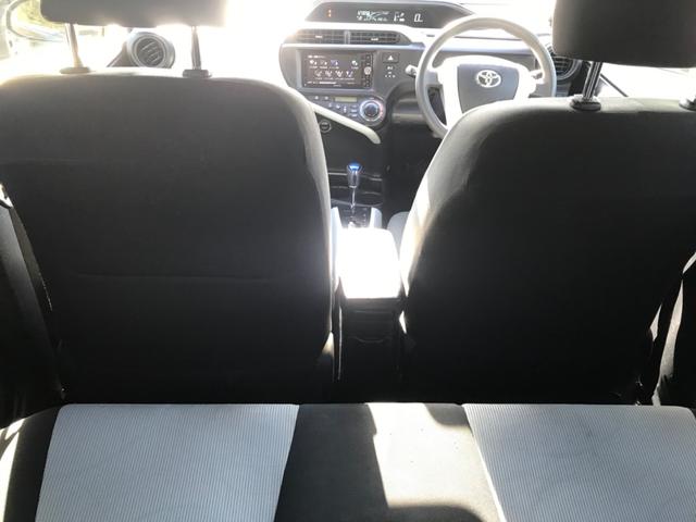 アクア Ｓ　ナビ地デジ　ＥＴＣ　電格サイドミラー　オートライト　プッシュスタート　ドラレコ前後　タイヤ交換済（16枚目）