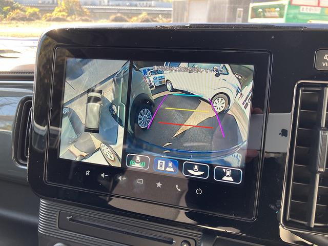 ワゴンＲスマイル ハイブリッドＳ　デュアルセンサーブレーキサポート２　マイルドハイブリッド　電動左側スライドドア　全方位ナビ　ＣＶＴ　オートエアコン　リモコンキー　キーレススタート　オートライト　オーディオスイッチ　ＡＣＣ　ＬＥＤ（7枚目）