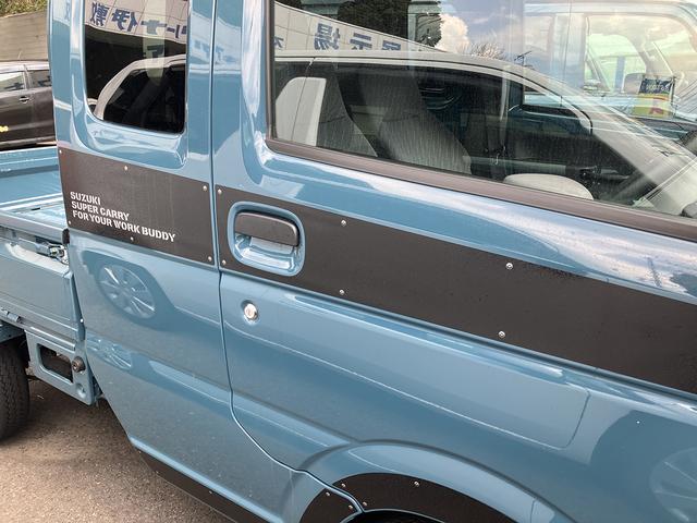 スーパーキャリイ Ｘリミテッド　デュアルカメラブレーキサポート　ドライブセレクト４ＷＤ　４ＡＴ　オーディオレス　キーレスエントリー　マニュアルエアコン　パワステ　パワーウィンドウ　電動格納式ドアミラー　オートライト　ＬＥＤ　フォグ（53枚目）