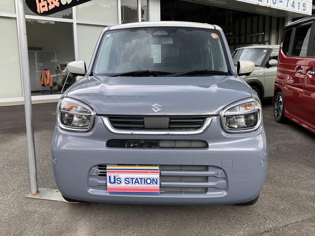 アルト ハイブリッドＸ　デュアルセンサーブレーキサポートＩＩ　マイルドハイブリッド　オーディオレス　全方位カメラ　ＣＶＴ　リモコンキー　キーレススタート　オートエアコン　オーディオスイッチ　シートヒーター　ＬＥＤ　アルミ（44枚目）