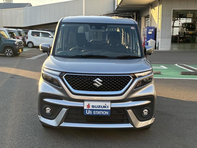 ソリオバンディット ハイブリッドＭＶ　デュアルカメラブレーキサポート　マイルドハイブリッド　両側電動スライドドア　ナビ　全方位カメラ　ＣＶＴ　オートエアコン　リモコンキー　キーレススタート　オートライト　オーディオスイッチ　ＡＣＣ　ＬＥＤ（2枚目）