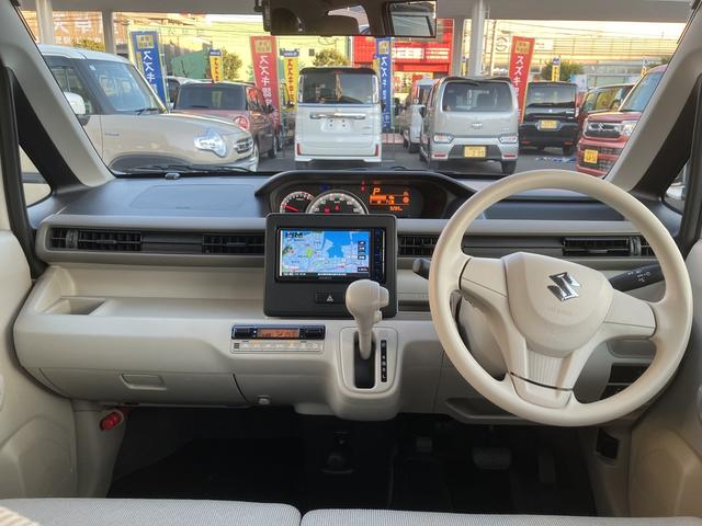 ワゴンＲ ハイブリッドＦＸ　デュアルセンサーブレーキサポート　マイルドハイブリッド　ナビ　バックカメラ　ＣＶＴ　オートエアコン　リモコンキー　キーレススタート　電動格納式ドアミラー　オートライト　シートヒーター　ＥＳＰ　ドラレコ（11枚目）