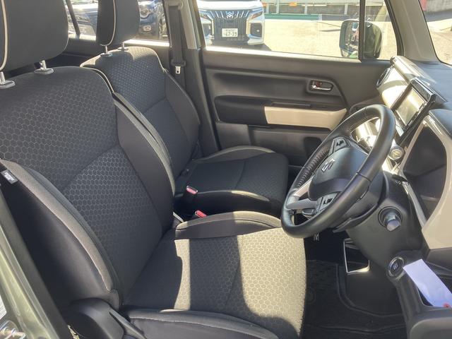 クロスビー ハイブリッドMZ 衝突被害軽減ブレーキ マイルドハイブリッド ターボ 6AT ナビ 全方位カメラ オートエアコン リモコンキー キーレススタート オートライト シートヒーター オーディオスイッチ ACC LED アルミ(10枚目)