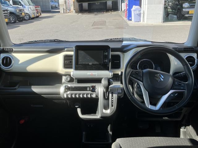 クロスビー ハイブリッドMZ 衝突被害軽減ブレーキ マイルドハイブリッド ターボ 6AT ナビ 全方位カメラ オートエアコン リモコンキー キーレススタート オートライト シートヒーター オーディオスイッチ ACC LED アルミ(12枚目)