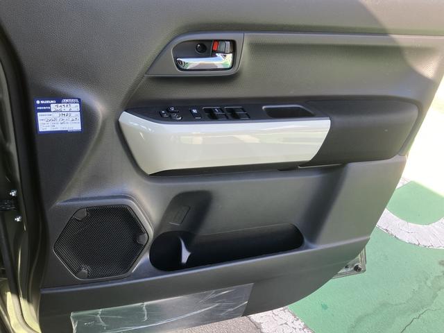 クロスビー ハイブリッドMZ 衝突被害軽減ブレーキ マイルドハイブリッド ターボ 6AT ナビ 全方位カメラ オートエアコン リモコンキー キーレススタート オートライト シートヒーター オーディオスイッチ ACC LED アルミ(45枚目)