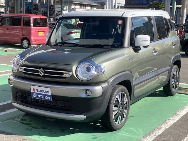 クロスビー ハイブリッドMZ 衝突被害軽減ブレーキ マイルドハイブリッド ターボ 6AT ナビ 全方位カメラ オートエアコン リモコンキー キーレススタート オートライト シートヒーター オーディオスイッチ ACC LED アルミ(52枚目)