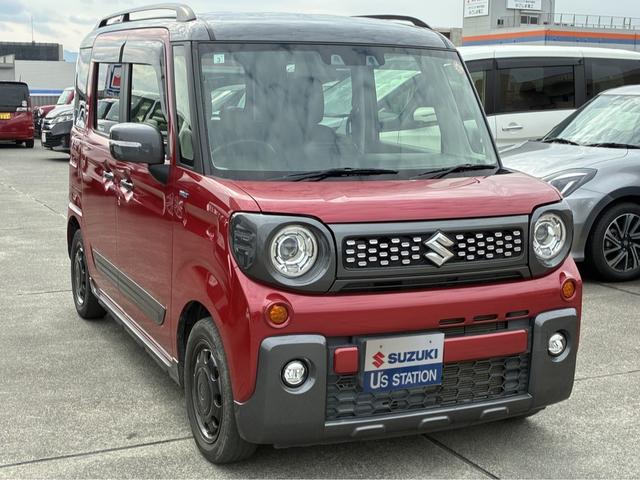 スペーシアギア ハイブリッドＸＺ　デュアルカメラブレーキサポート　マイルドハイブリッド　電動両側スライドドア　ナビ　バックカメラ　ＣＶＴ　オートエアコン　リモコンキー　キーレススタート　オートライト　オーディオスイッチ　ＡＣＣ　ＬＥＤ（56枚目）