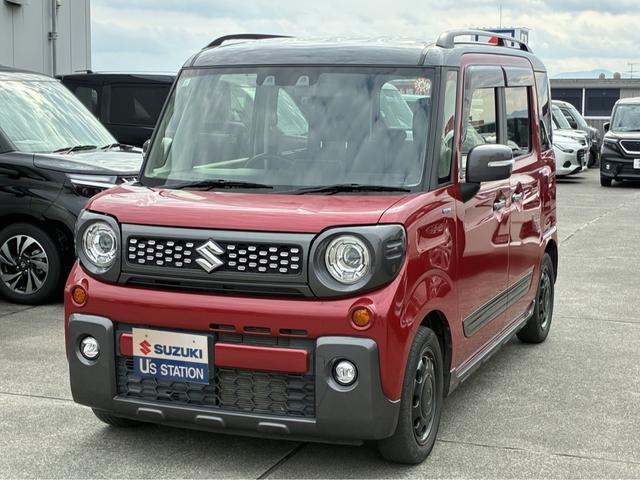 スペーシアギア ハイブリッドＸＺ　デュアルカメラブレーキサポート　マイルドハイブリッド　電動両側スライドドア　ナビ　バックカメラ　ＣＶＴ　オートエアコン　リモコンキー　キーレススタート　オートライト　オーディオスイッチ　ＡＣＣ　ＬＥＤ（57枚目）