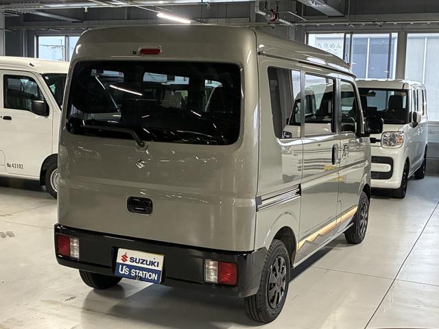 エブリイ Jリミテッド 衝突被害軽減ブレーキ 4WD アイドリングストップ ターボ CVT ディスプレイオーディオ バックカメラ オートエアコン リモコンキー キーレススタート オートライト LED ホイールキャップ(54枚目)