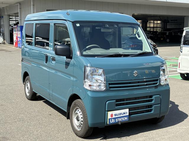 エブリイ ＰＡリミテッド　衝突被害軽減ブレーキ　アイドリングストップ　ＣＶＴ　ＡＭ／ＦＭラジオ　両側スライドドア　マニュアルエアコン　パワステ　パワーウィンドウ　キーレス　オートライト　ヘッドライトレベライザー　ＥＳＰ（50枚目）