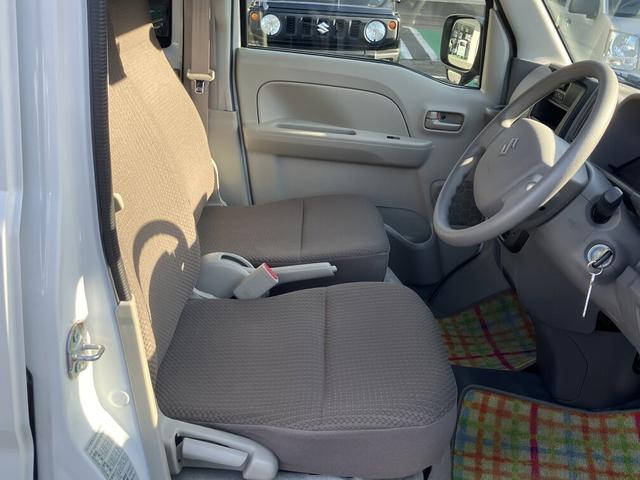 エブリイ ＰＡリミテッド　パートタイム４ＷＤ　衝突被害軽減ブレーキ　パートタイム４ＷＤ　アイドリングストップ　ＣＶＴ　両側スライドドア　マニュアルエアコン　パワステ　パワーウィンドウ　キーレスエントリー　オートライト　ヘッドライトレベライザー（8枚目）