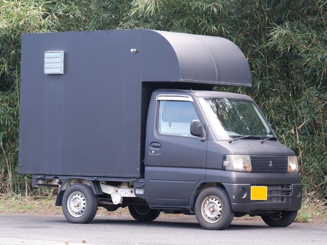 ミニキャブトラック 　車検令和９年８月　キッチンカー　移動販売車　フードトラック　販売窓　照明　換気扇　コンセント　オートマ　エアコン（8枚目）