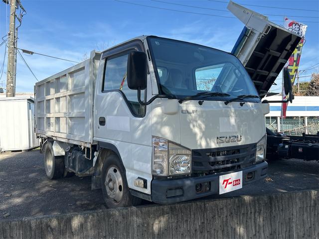 エルフトラック 　深ダンプ　ＭＴ　後輪ダブル　キーレスエントリー　ＥＳＣ（4枚目）