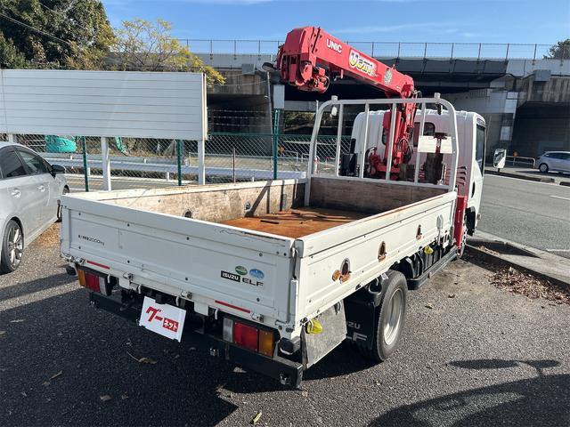 エルフトラック 　ＭＴ　後輪ダブル　ドライブレコーダー　ナビ　ＴＶ　アイドリングストップ　電動格納ミラー　ＥＳＣ　エアコン　パワーステアリング（7枚目）