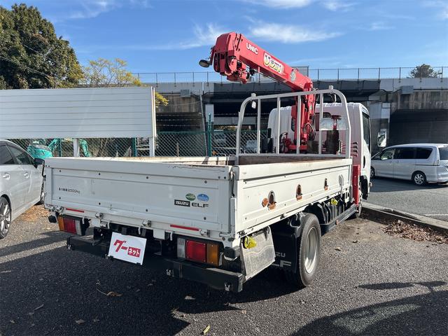 エルフトラック 　ＭＴ　後輪ダブル　ドライブレコーダー　ナビ　ＴＶ　アイドリングストップ　電動格納ミラー　ＥＳＣ　エアコン　パワーステアリング（8枚目）