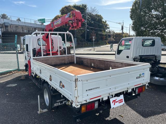 エルフトラック 　ＭＴ　後輪ダブル　ドライブレコーダー　ナビ　ＴＶ　アイドリングストップ　電動格納ミラー　ＥＳＣ　エアコン　パワーステアリング（10枚目）