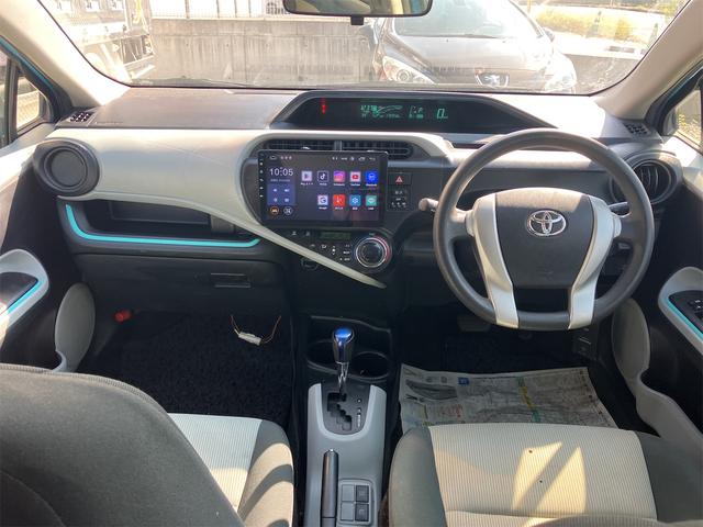 アクア Ｓ　ＥＴＣ　ナビ　アルミホイール　オートライト　スマートキー　電動格納ミラー　ＣＶＴ　衝突安全ボディ　ＡＢＳ　ＥＳＣ　Ｂｌｕｅｔｏｏｔｈ　エアコン　パワーステアリング　パワーウィンドウ　ＢＴ交換済（2枚目）