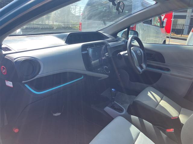 アクア Ｓ　ＥＴＣ　ナビ　アルミホイール　オートライト　スマートキー　電動格納ミラー　ＣＶＴ　衝突安全ボディ　ＡＢＳ　ＥＳＣ　Ｂｌｕｅｔｏｏｔｈ　エアコン　パワーステアリング　パワーウィンドウ　ＢＴ交換済（37枚目）