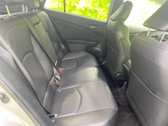 プリウス Ａプレミアム　保証書／純正　９インチ　ＳＤナビ／衝突安全装置／シートヒーター／車線逸脱防止支援システム／シート　合皮／パーキングアシスト　バックガイド／パーキングアシスト　自動操舵　衝突被害軽減システム　ドラレコ（5枚目）