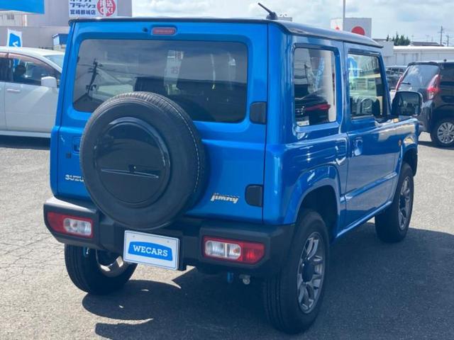ジムニー ４ＷＤ　ＸＣ　保証書／社外　ＳＤナビ／レーダーブレーキサポート（スズキ）／シートヒーター／車線逸脱防止支援システム／ドライブレコーダー　前後／ヘッドランプ　ＬＥＤ／Ｂｌｕｅｔｏｏｔｈ接続／ＥＴＣ／ＡＢＳ　４ＷＤ（3枚目）