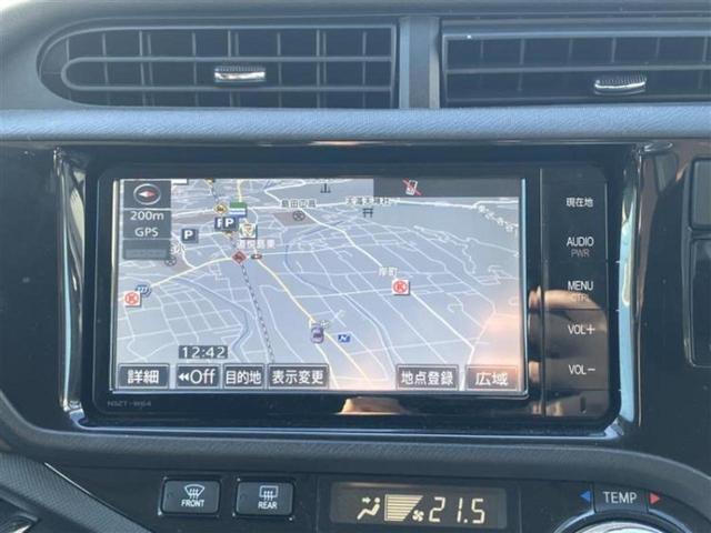 アクア Ｇ　Ｇｓ　純正　ＳＤナビ／シート　ハーフレザー／ドライブレコーダー　社外／ヘッドランプ　ＬＥＤ／Ｂｌｕｅｔｏｏｔｈ接続／ＥＴＣ／ＥＢＤ付ＡＢＳ／横滑り防止装置／アイドリングストップ／クルーズコントロール　禁煙車（9枚目）
