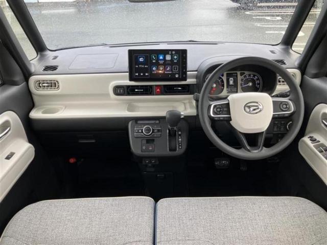 ムーヴキャンバス ストライプスＧ　保証書／ディスプレイオーディオ９インチ／スマートアシスト（トヨタ・ダイハツ）／両側電動スライドドア／シートヒーター／車線逸脱防止支援システム／パーキングアシスト　バックガイド　衝突被害軽減システム（4枚目）