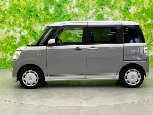 ムーヴキャンバス ＧメイクアップリミテッドＳＡ３　新品タイヤ／保証書／純正　８インチ　ＳＤナビ／スマートアシスト（トヨタ・ダイハツ）／両側電動スライドドア／パノラマモニター／車線逸脱防止支援システム／パーキングアシスト　バックガイド　全周囲カメラ（2枚目）