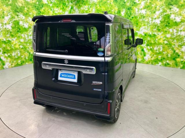 スペーシアカスタム ハイブリッドＸＳターボ　社外　９インチ　ＳＤナビ／衝突安全装置／両側電動スライドドア／シートヒーター　運転席／ヘッドランプ　ＬＥＤ／ＵＳＢジャック／Ｂｌｕｅｔｏｏｔｈ接続／ＥＴＣ／ＥＢＤ付ＡＢＳ／横滑り防止装置　バックカメラ（3枚目）