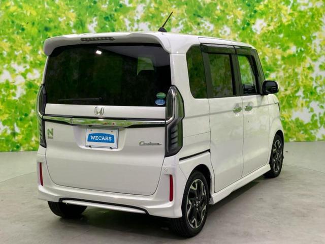 N-BOXカスタム G・Lターボホンダセンシング 保証書/社外 SDナビ/衝突安全装置/両側電動スライドドア/車線逸脱防止支援システム/シート 合皮/ヘッドランプ LED/USBジャック/Bluetooth接続/ETC/EBD付ABS バックカメラ(3枚目)
