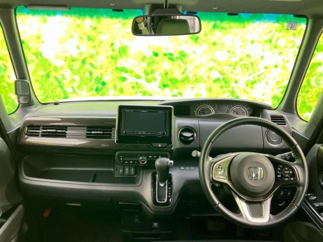 N-BOXカスタム G・Lターボホンダセンシング 保証書/社外 SDナビ/衝突安全装置/両側電動スライドドア/車線逸脱防止支援システム/シート 合皮/ヘッドランプ LED/USBジャック/Bluetooth接続/ETC/EBD付ABS バックカメラ(6枚目)