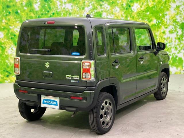 ハスラー ハイブリッドG 新品タイヤ/保証書/セーフティサポート(スズキ)/シートヒーター 前席/車線逸脱防止支援システム/ヘッドランプ LED/USBジャック/横滑り防止装置/アイドリングストップ/衝突安全ボディ(3枚目)