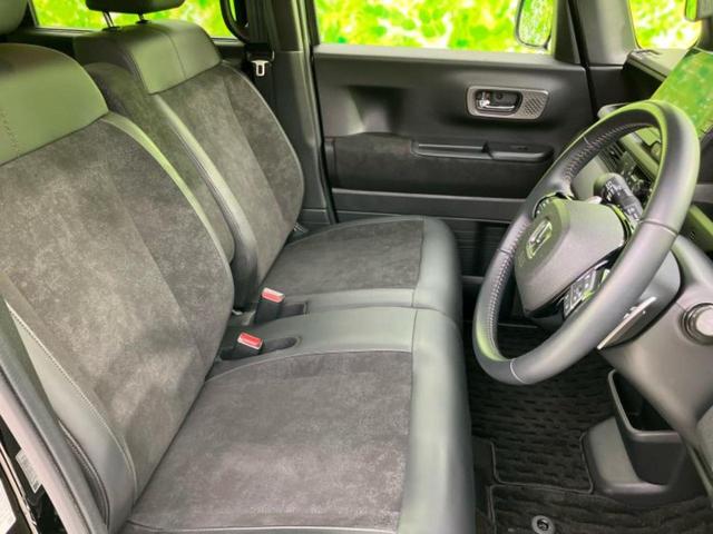 Ｎ－ＢＯＸカスタム ターボ　新品タイヤ／保証書／純正　９インチ　ＳＤナビ／ホンダセンシング／両側電動スライドドア／シートヒーター／マルチビューカメラシステム／車線逸脱防止支援システム／シート　ハーフレザー　衝突被害軽減システム（4枚目）