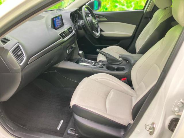 アクセラスポーツ １５ＸＤ　Ｌパッケージ　新品タイヤ／ＢＯＳＥ／保証書／純正　ナビ／衝突安全装置／シートヒーター　前席／車線逸脱防止支援システム／シート　フルレザー／ドライブレコーダー　前後／ヘッドランプ　ＬＥＤ／ＵＳＢジャック　革シート（7枚目）