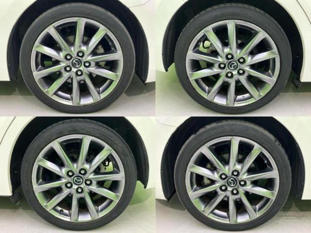 アクセラスポーツ １５ＸＤ　Ｌパッケージ　新品タイヤ／ＢＯＳＥ／保証書／純正　ナビ／衝突安全装置／シートヒーター　前席／車線逸脱防止支援システム／シート　フルレザー／ドライブレコーダー　前後／ヘッドランプ　ＬＥＤ／ＵＳＢジャック　革シート（55枚目）