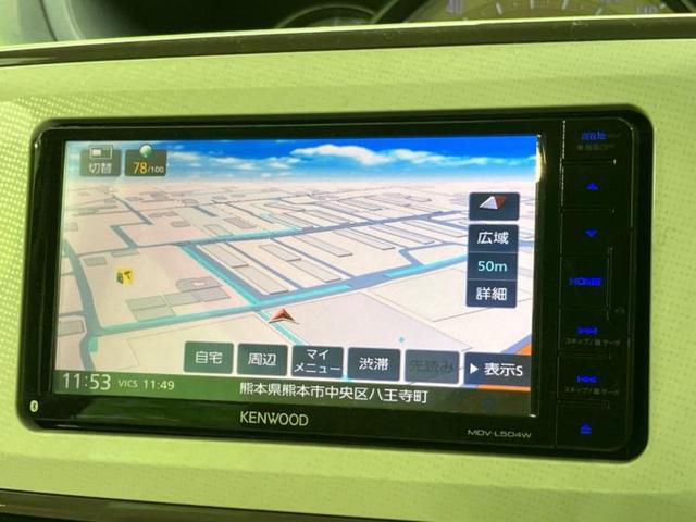 ムーヴキャンバス ＧメイクアップＳＡ２　新品タイヤ／保証書／社外　ＳＤナビ／衝突安全装置／車線逸脱防止支援システム／ヘッドランプ　ＬＥＤ／ＥＢＤ付ＡＢＳ／横滑り防止装置／アイドリングストップ／フルセグＴＶ／エアバッグ　運転席　レーンアシスト（10枚目）